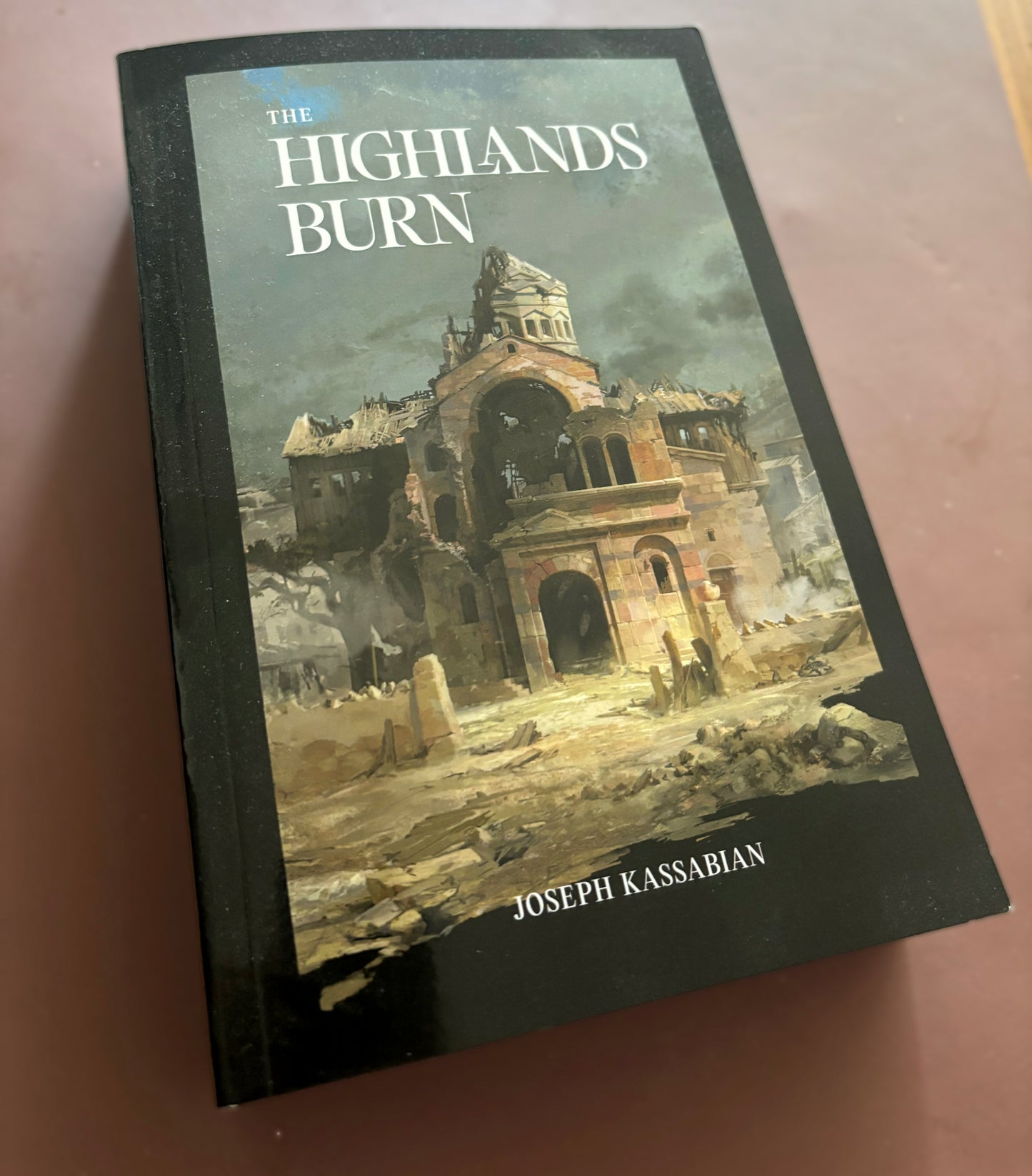 "The Highlands Burn" Signed Limited Edition Paperback